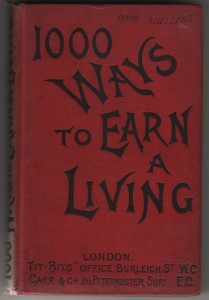 1,000 ways to earn a living cover 001