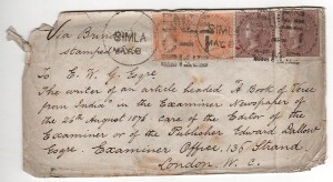 Dutt father's envelope 1878 001